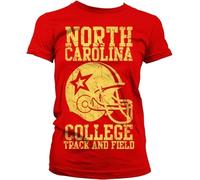 Hybris North Carolina College Girly T-Shirt Damen Red