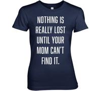 Hybris Nothing Is Lost Girly Tee Damen T-Shirt Navy