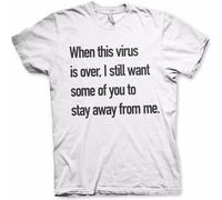 Hybris Stay Away From Me T-Shirt White