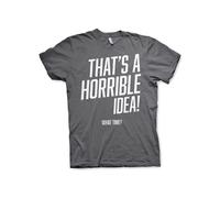 Hybris That's A Horrible Idea, What Time? T-Shirt Dark-Grey