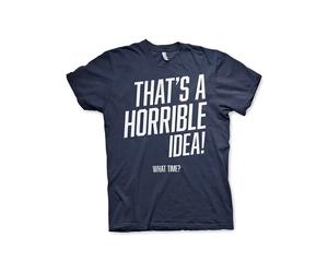 Hybris That's A Horrible Idea, What Time? T-Shirt Navy