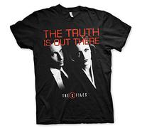 Hybris X-Files The Truth is Out There Officially Licensed Merchandise Men's Short Sleeve T-Shirt - XL Black