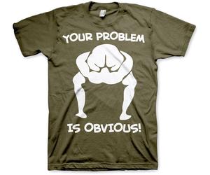 Hybris Your Problem Is Obvious T-Shirt SH-1-15704-H43-14