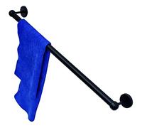 HYBXAQ Black Towel Rail Bathroom Towel Holder Wall Mounted Long Towel Rail Hand Towel Bar SUS 304 Stainless Steel Towel Rack 100cm 140cm 150cm (Size : 140cm)