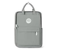 HYC00 Unisex Lightweight Backpack School Bag Water-resistant Casual Rucksack fits 14 inch Laptop for Boys Girls Travel Backpack Bookbag Men and Women College Daypack,Light Grey