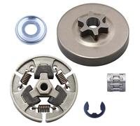 Hyceker 3/8" Picco 6T Clutch Drum Spur Sprocket Bearing Kit for Stihl MS192T MS193T MS194T MS200 MS200T MS201 MS201T MS201TC 020 020T Chainsaw 1137 640 2005, 1145 640 2010, 1129 640 2000