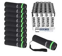 Hycell Mini LED Torch Zoomable and Focusable with AAA Batteries + 40 AAA Batteries Free - Handy LED Light with Continuous Focusing - Ideal for Camping Workshop Handbag