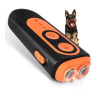 HYCFYJR Anti Bell Device Dogs, Ultrasonic Dog Barking 8 m Range, Rechargeable Portable Antibarking Ultrasonic Device with LED, Anti-Bark Dogs for Small Large Dogs Indoor Outdoor Dog