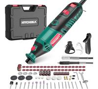 HYCHIKA 170W Rotary Tool, Variable Speed Rotary Tool Kit with Flex Shaft, 173pcs Accessories Kit & 8000-35000RPM Multi-Tool, Perfect for Cutting, Detail Sanding, Engraving, and Wood Carving
