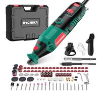 HYCHIKA 170W Rotary Tool, Variable Speed Rotary Tool Set and Flex Shaft, 173-Piece Accessory Set and Multi Tool with 8000-35000 RPM, Perfect for Cutting, Detail Grinding