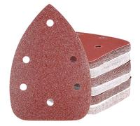 HYCHIKA 60PCS Sander Sandpaper, Detail Sander Sandpaper Assorted 60/80/100/120/180/240 Grits with 6 Holes for Wood Sanding, Fit HYCHIKA 140W Detail Electric Sander(Model Number: TX104)