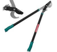 HYCHIKA Bypass Loppers, Tree Loppers for Gardening Shears, Cuts Ø50 mm max. Branches, Hardened Steel Blades, More Power Less Effort Branch Lopper, Garden Cutters