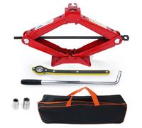 HYCHIKA Car Jack 3 Ton, Portable Scissor Jack Kit Universal Tyre Repair Kit with Lug Wrench Suit For SUV MPV and Auto