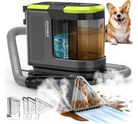 HYCHIKA Carpet Spot Cleaner 1800W, 17 kPa Portable Upholstery Carpet machine with Separate Tanks & Self-Clean, Handheld carpet cleaner for Stairs, Rugs, Sofa Cleaner, Removes Stains/Spills/Pet Messes