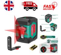 HYCHIKA Double Laser Level - Self-Leveling Handheld with Magnetic Base, Red