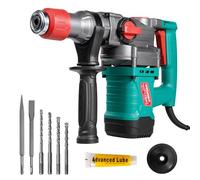 HYCHIKA Hammer Drill, SDS Plus Drill, 900W Demolition Hammer, Concrete Breaker, 790 RPM Corded Rotary Drill for Masonry, 4400 BPM Electric Chisel