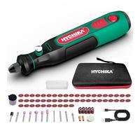 HYCHIKA Mini Cordless Rotary Tool Kit - 77PCS Accessories for Drilling, Sanding, Polishing, Engraving，3.6V Multi Tool with Variable Speed,Type-C Charging，Ideal for DIY fine Work，Etching, Woodworking