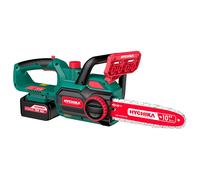 HYCHIKA Powerful 18V Cordless Electric Chainsaw 10 Inch 4000mAh in Green HYCHIKA Green