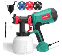Hychika Powerful Paint-Spray Gun With Adjustable Nozzle And High Efficiency