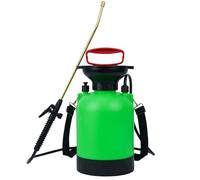 HYCHIKA Pressure Sprayer 3 Litre, Pump Sprayer for Garden Yard Weed, Water Sprayer 3L with Continuous Spray Function, Adjustable Nozzle, Relief Valve, Gardening Spray Bottle for Plant