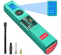Tyre Inflator, HYCHIKA 12V Cordless Bike Pump, 160PSI Portable Air Compressor, USB Port Charge, 5 Inflating Modes, LED Light, 3 Model Display Units for Car, Bike