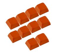 Hyclam 10PCs 1U XDA Profile Keycap Set Multi Color PBT Blank Keycaps Mechanical Keyboard Installation Comfortable And Precise Typing