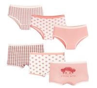 HYCLES Girls Knickers Underwear 6 Pack Comfort Soft Cotton Briefs Boxers Age 2 - 12 Years