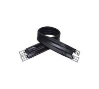 HyCOMFORT Leather Atherstone Padded Girth Elasticated One End - Black - 54"