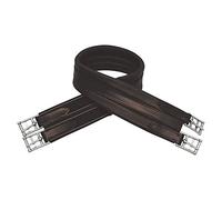 HyCOMFORT Leather Atherstone Padded Girth Elasticated One End - Brown - 38"