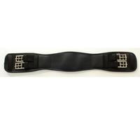 HyCOMFORT Waffle Dressage Girth Elasticated Both Ends - Brown - 61cm/24 inch