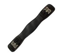 Hycomfort Waffle Elasticated Dressage Girth - 90cm (36") · Black