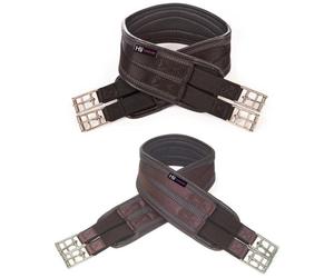 HyCOMFORT Waffle Girth Elasticated Both Ends - Black - 102cm/40 inch