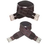 HyCOMFORT Waffle Girth Elasticated Both Ends - Black - 142cm/56 inch