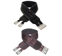 HyCOMFORT Waffle Girth Elasticated One End - Black - 142cm/56 inch