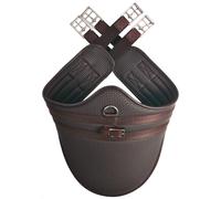 Comfort Waffle Stud Girth Brown 48"