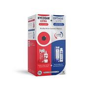 HYCOSAN Extra + OPTASE Life Sensitive Eye Makeup Remover - Dry Eye Kit for Cosmetic Wearers
