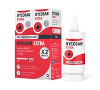 Hycosan Extra - Twin Pack - Eye Drops with Hyaluronic Acid for Soothing Relief of Severe and Persistent Dry Eyes - Contact Lens Co