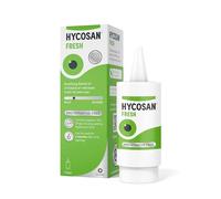 Hycosan Fresh - Eye Drops with Hyaluronic Acid for Soothing Relief of Mild Dry Eyes, Irritation, or Redness from Screen Use - Preservative Free - 225 Measured Doses