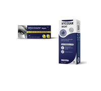Hycosan Night Eye Ointment - Pack of 5 tubes (5 g each) for night lubrication, preservative- and phosphate-free, up to 6 hours relief