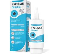 Hycosan Original Eye Drops 7.5ml | 0.1% Sodium Hyaluronate Eye Drops for Mild to Moderate Dry Eyes | Preservative-Free & Phosphate-Free Lubricating Drops | 225 Measured Doses | Contact Lens Friendly