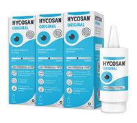 Hycosan Original - Triple Pack - Preservative Free Eyedrops - Sodium Hyaluronate 0.1% - Eye Drops for Mild to Moderate Dry Eye Sym