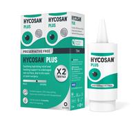 Hycosan Plus - Twin Pack - Preservative Free Eye Drops - Sodium Hyaluronate and Dexpanthenol to Aid in Healing of Eye