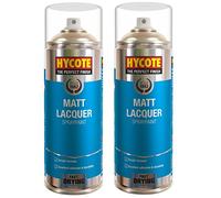 Hycote 2 x XUK993 Spray Cans, 400 ml, Matt Lacquer