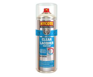 Hycote Bodyshop Clear Lacquer Spray Paint 400ml 400ml Clear