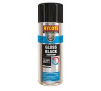 Hycote Bodyshop Fast Drying Aerosol Car Spray Paint, Gloss Black, 400 ml