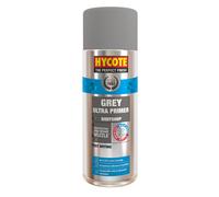 Hycote Bodyshop High Build Ultra Grey Primer Spray Paint 400ml 400ml Grey/Silver
