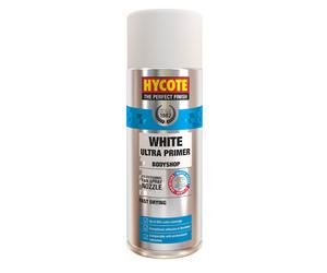 Hycote Bodyshop High Build Ultra White Primer Spray Paint 400ml 400ml White