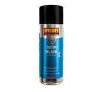 Hycote Bodyshop Satin Black 400ml (Pack of 6)