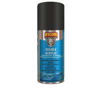 Hycote Bumper & Vinyl Black Double Acrylic Spray Paint 150ml 150ml Black