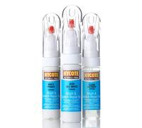 Hycote Colour Brush Audi Ibis White Paint 12.5ml + White Primer + Clear Lacquer